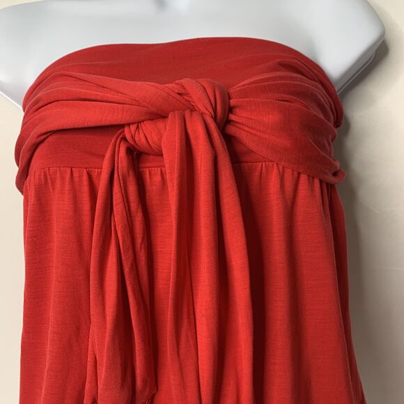 Ted Baker Sleeveless Top Tassel Wrap Tie Red Size 1 XS Summer Party - Picture 6 of 16